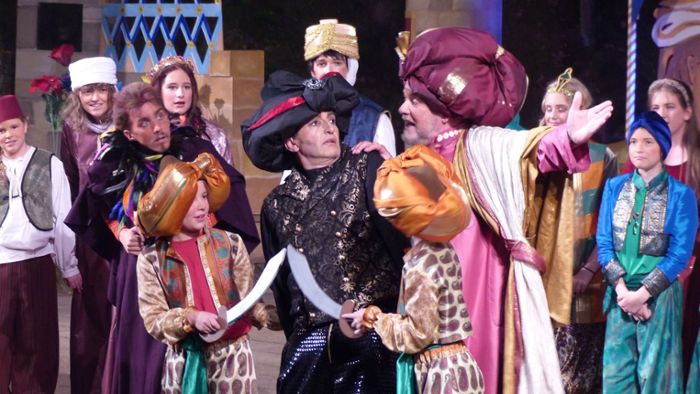 Premiere in Trebgast: Aladin begeistert das Publikum