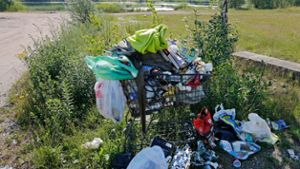 Bindlach: Illegale Müll-Ablagerungen am Kiesweiher