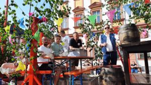 Bayreuther Volksfest: Eröffnung mit Umzug durch die Stadt