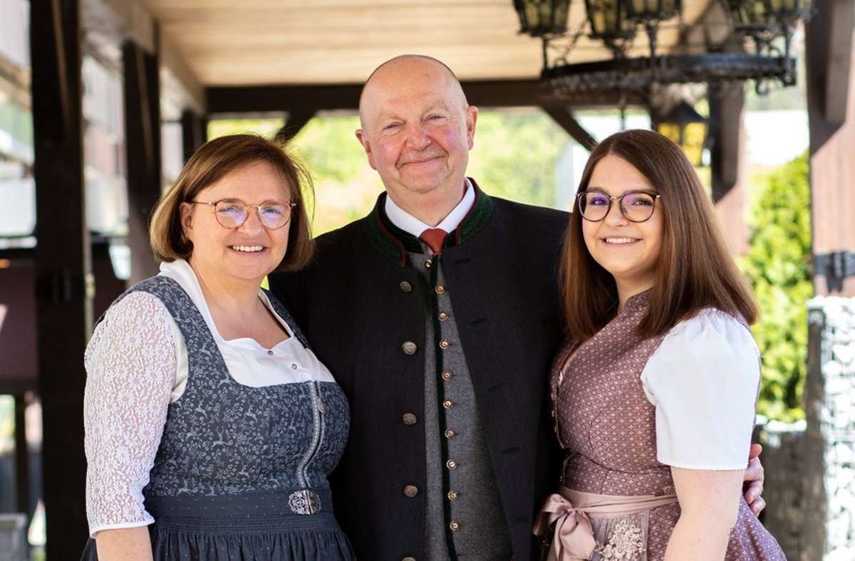 Familie Schreiner: Drei, die sich gut verstehen – Ute, Guido und Stephanie Schreiner.