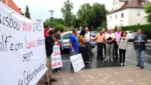 Creußen: Protest gegen Straßenausbau
