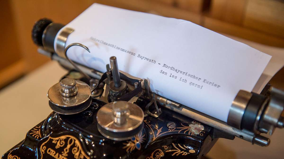 Museumsumzug  teurer: Bayreuth zahlt viel  für eingelagerte  Schreibmaschinen