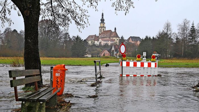 Dem Kulmbacher Land droht erneut Hochwasser