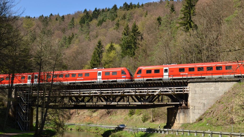 Züge fallen aus: Bahn baut im Pegnitztal