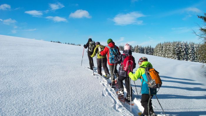 Winterwandertage 2022: Mit Schneeschuhen, Alpakas und Influencern