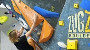 Klettern ohne Seil: Bouldern – ein Problem lösen