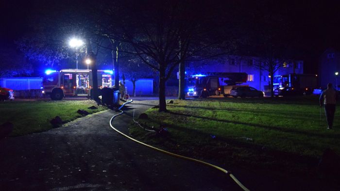 Bayreuth: Feuerwehreinsatz wegen brennender Garage