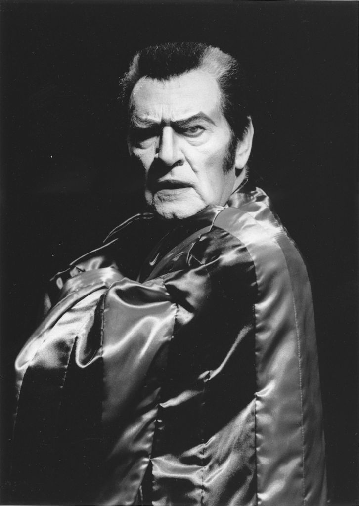 Ein Bassbariton mit großer Bandbreite: Günter von Kannen. Hier als Klingsor in Wolfgang Wagners Parsfial-Inszenierung in den 90er Jahren. Foto: Bayreuther Festspiele