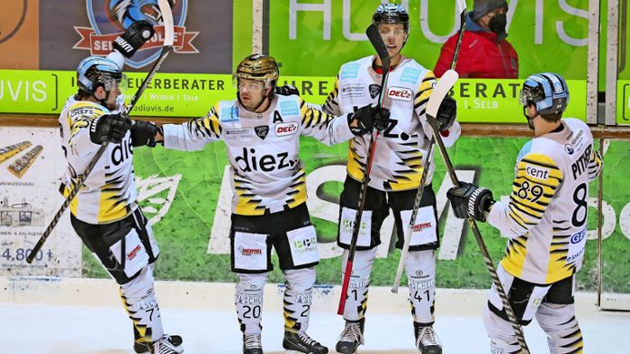 Imponierende Tigers: Bayreuther Rumpftruppe siegt in Selb mit 6:4