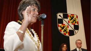 Neue Oberbürgermeisterin legt Amtseid ab