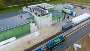 Anlage für grünen Wasserstoff in Niederbayern eingeweiht